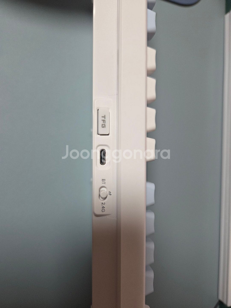 한성 TFG 클라우드맥스 Cloud Max CF 기계식 키보드 조약돌 게이밍 로즈핑크 도각--3