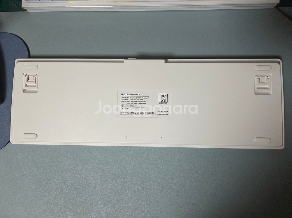 한성 TFG 클라우드맥스 Cloud Max CF 기계식 키보드 조약돌 게이밍 로즈핑크 도각--5