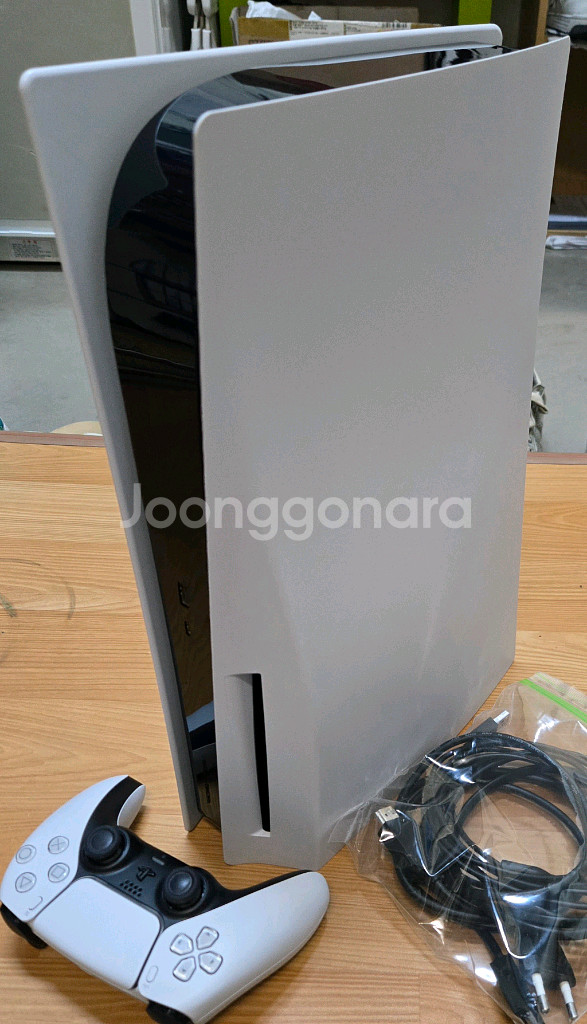 PS5 1218a 디스크 에디션 본체 + 컨트롤러--0