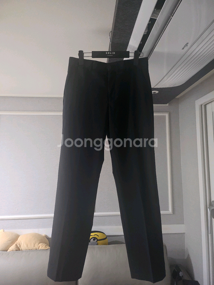 [거의 새것] 솔리드옴므 슬랙스 팬츠 바지 46--0