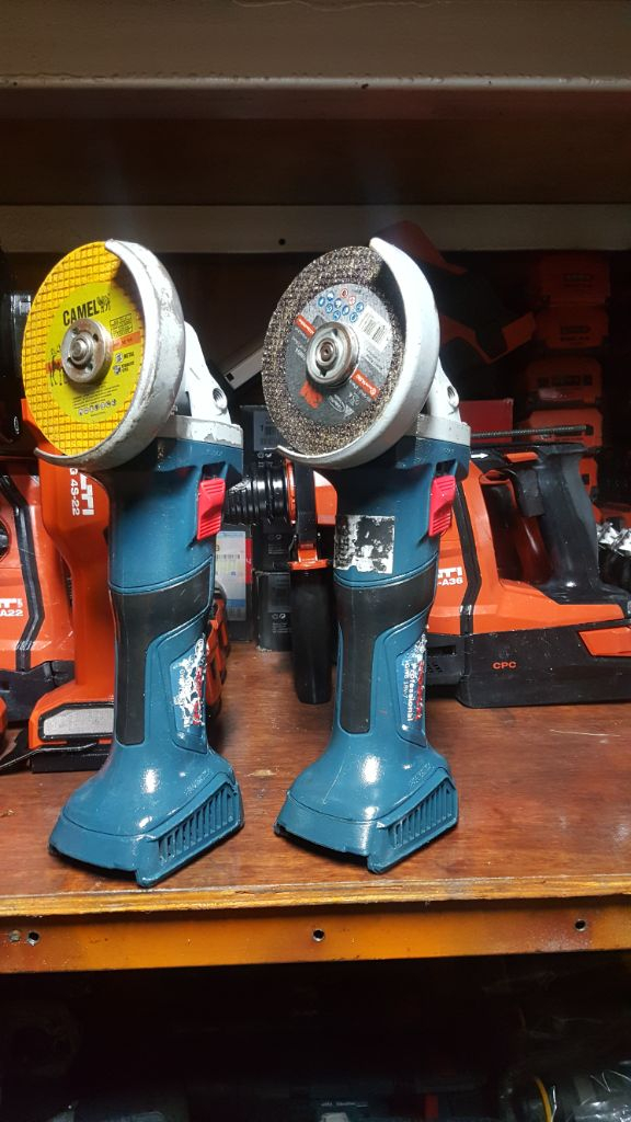 보쉬충전그라인더 GWS 18V-7브러쉬리스모터 본체만 이미지