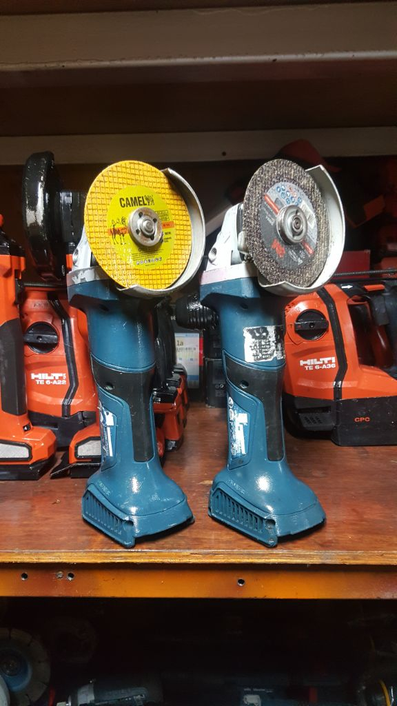 보쉬충전그라인더 GWS 18V-7브러쉬리스모터 본체만 이미지