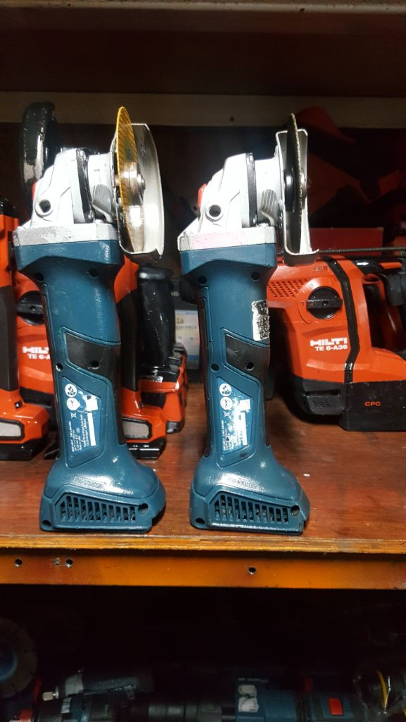 보쉬충전그라인더 GWS 18V-7브러쉬리스모터 본체만 이미지