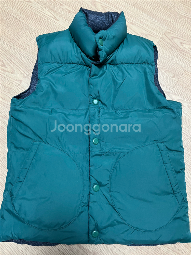 리버시블 패딩 베스트--1