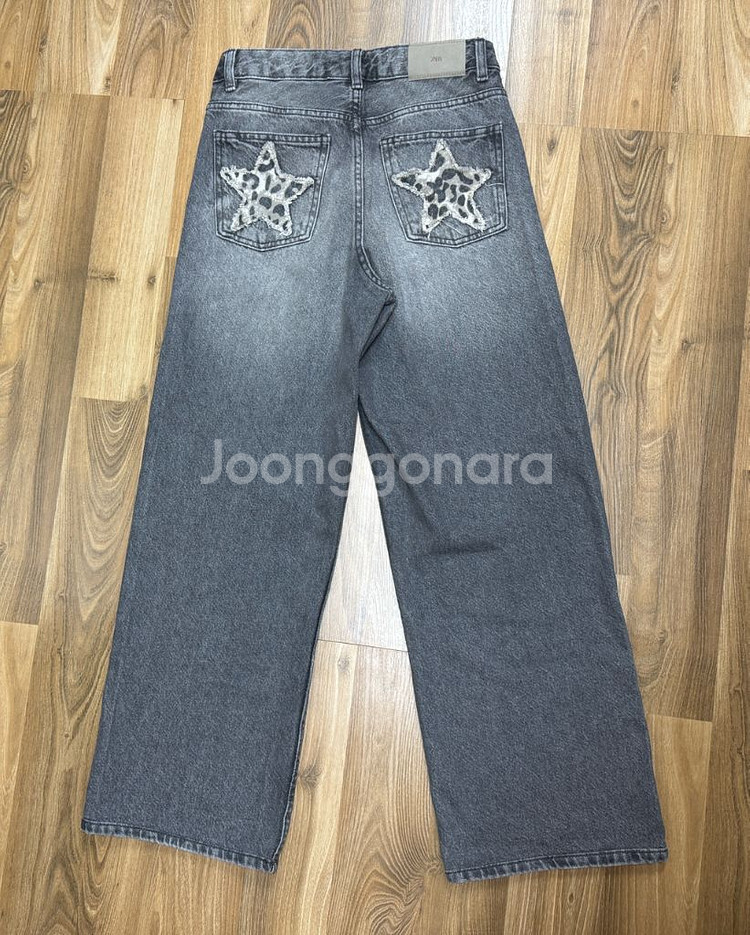 자라 키즈 와이드 데님 청바지 13~14(164) 판매--3