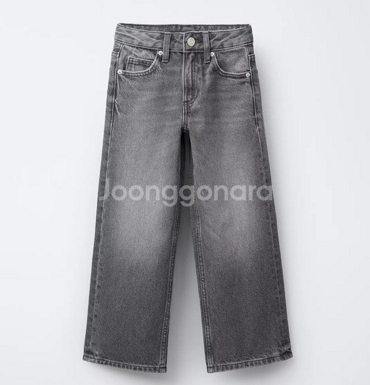 자라 키즈 와이드 데님 청바지 13~14(164) 판매--0