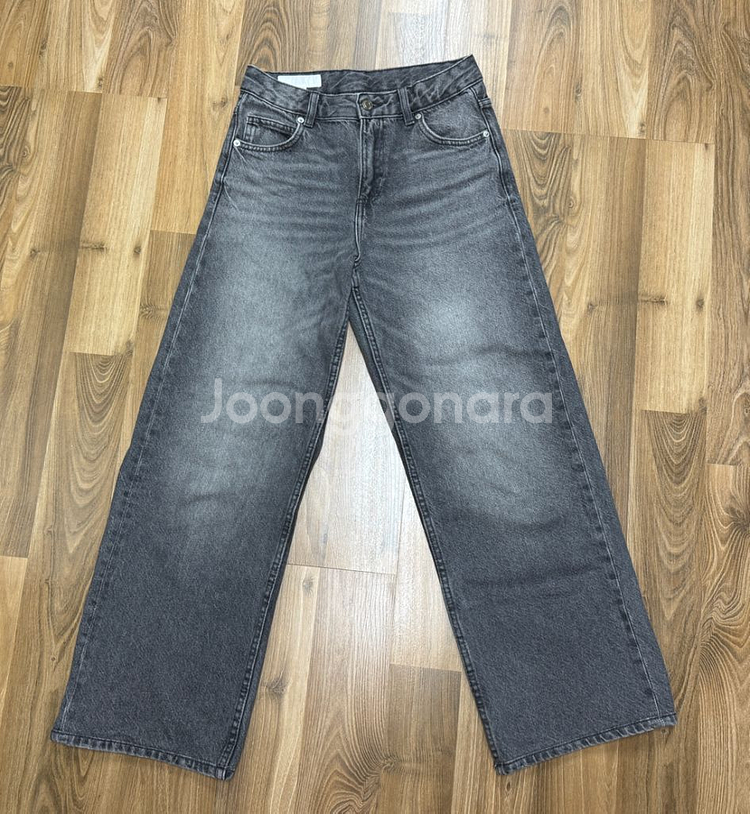 자라 키즈 와이드 데님 청바지 13~14(164) 판매--2