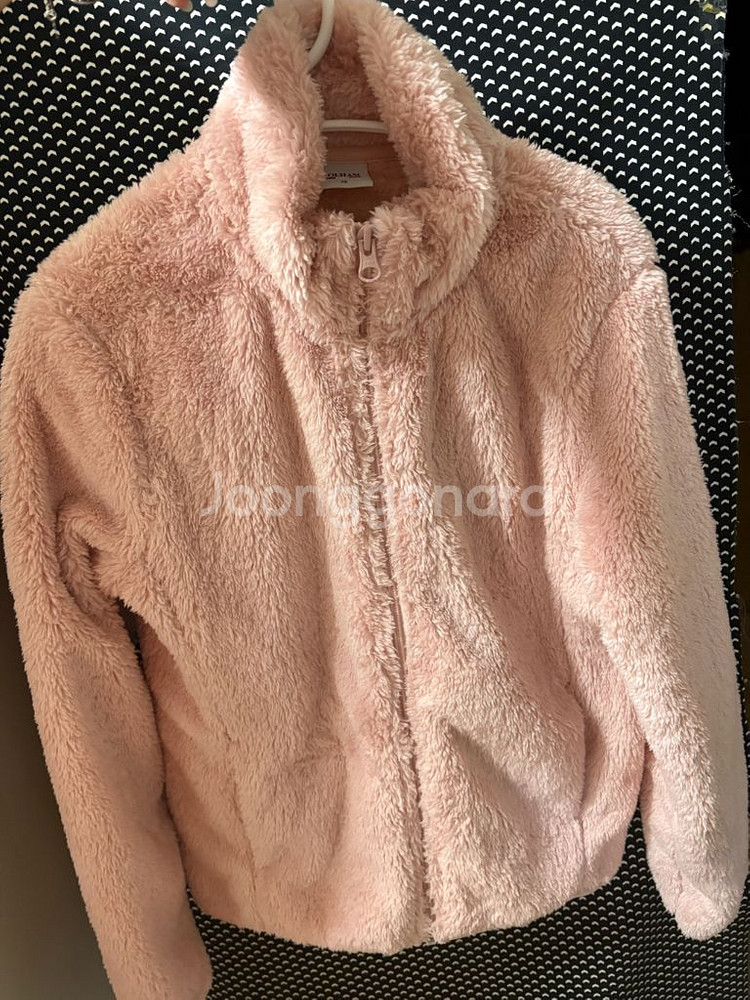 POLHAM 핑크 플리스 XS 85사이즈 한번착용--0