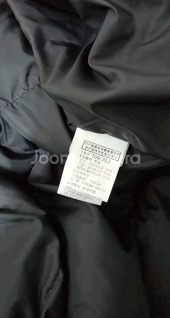 노스페이스 화이트라벨 익스플로링 롱패딩 XL--5