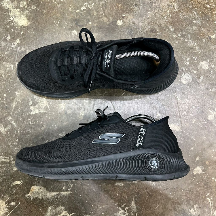 255) 스케쳐스 트리플블랙 플랫러너 런닝화 운동화 스니커즈 신발--2