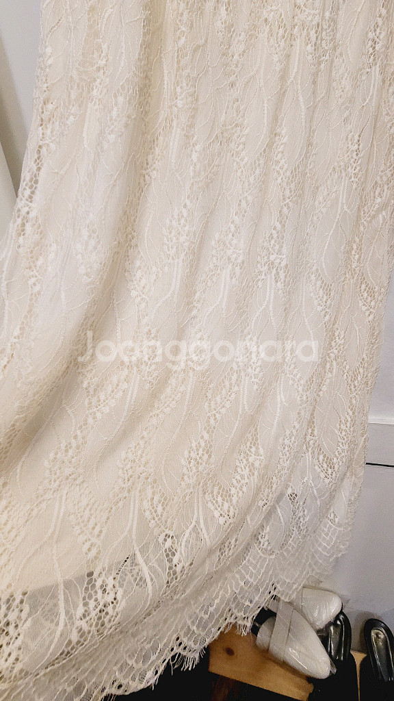 폼폼 가디건. 리버시블 레이스. 니트스커트--12