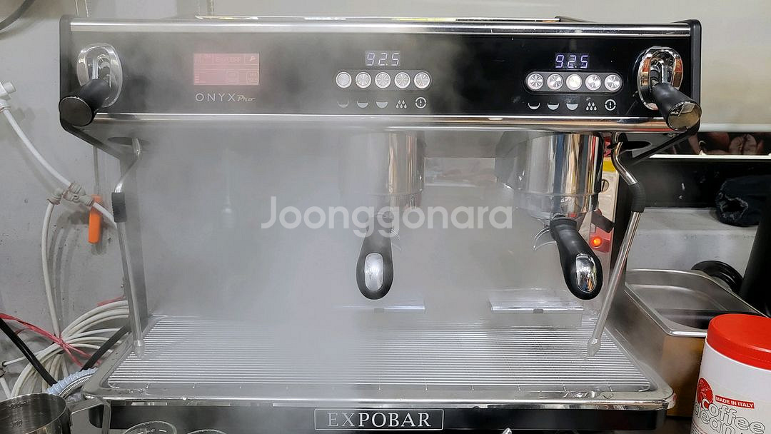 오픈바 커피머신 + 그라인더 세트--5