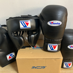 위닝 블랙 스파링 세트