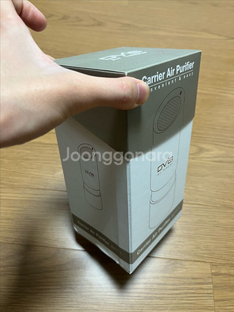 DVIS Air Tumbler 차량용 공기청정기 새제품--0