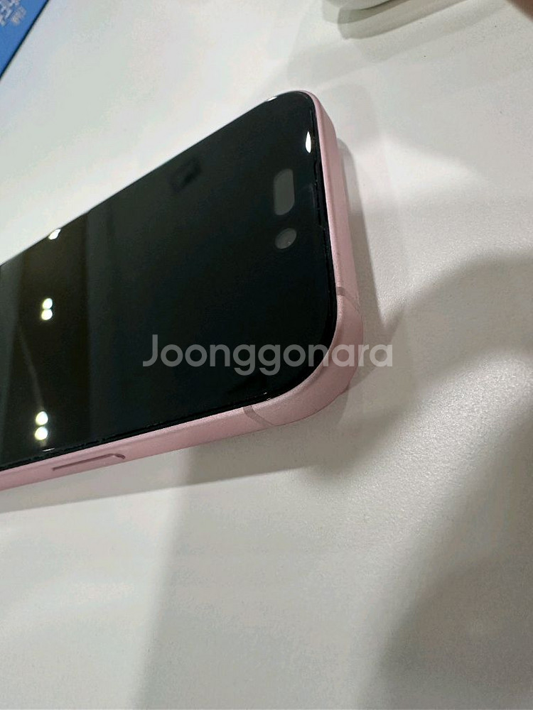 아이폰 15 핑크 128기가 s급 급처입니다--3