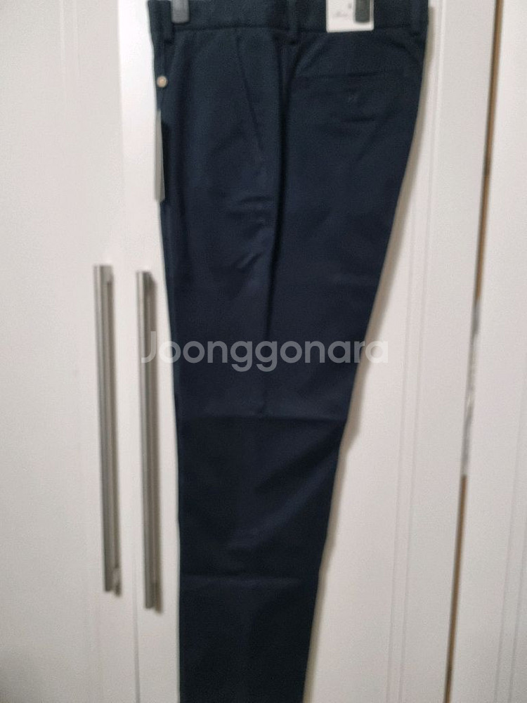 (새상품) 브라더스 남성 면바지입니다- 색상은 네이비이고 사이즈는 W33입니다--2