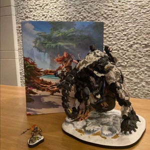 ps4 호라이즌 포비든웨스트 콜렉터즈 에디션 피규어 택