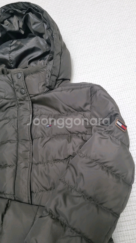 타미힐피거 여성패딩 xs 초코브라운--1