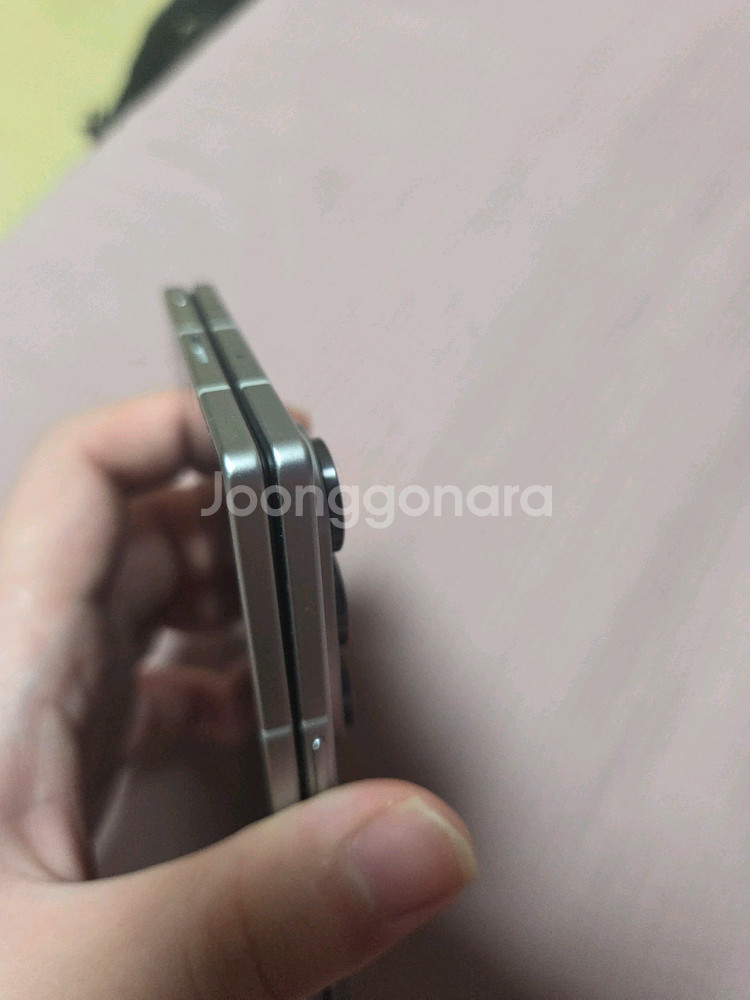 갤럭시 Z폴드7 실버 256GB--5