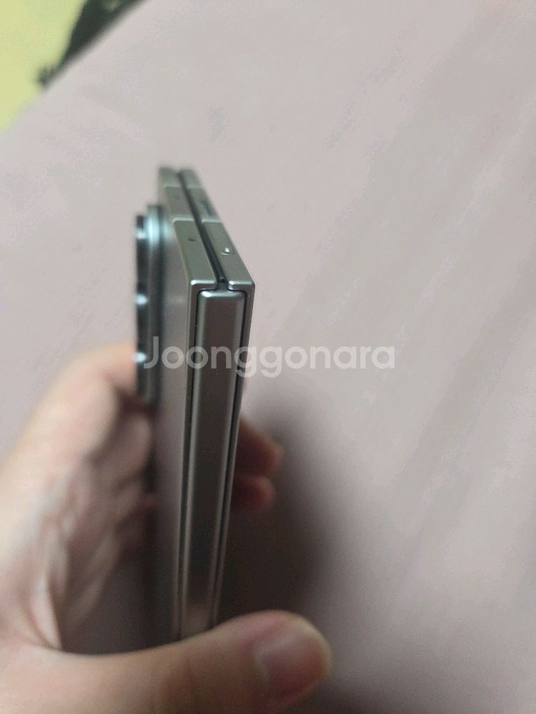 갤럭시 Z폴드7 실버 256GB--4