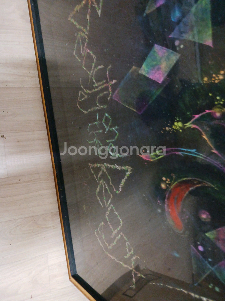 미녀와 야수 액자 69*92 유리--1