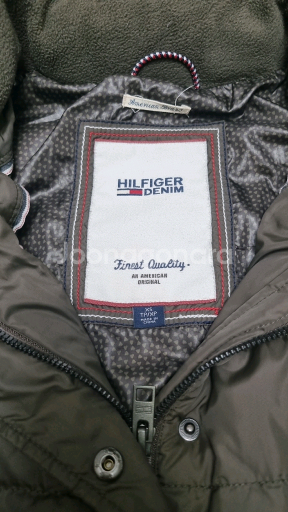 타미힐피거 여성패딩 xs 초코브라운--2