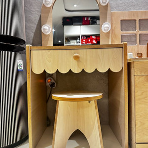 하이오즈 원목 화장대 세트