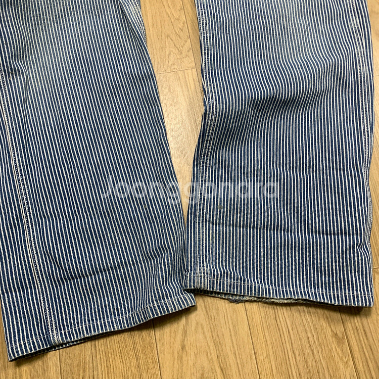 30x30)Dickies 디키즈 히코리 오버롤 멜빵--6