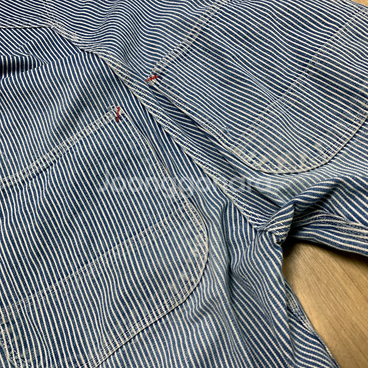 30x30)Dickies 디키즈 히코리 오버롤 멜빵--5