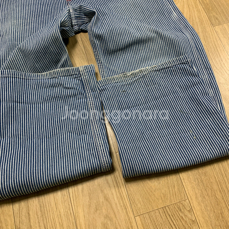 30x30)Dickies 디키즈 히코리 오버롤 멜빵--7