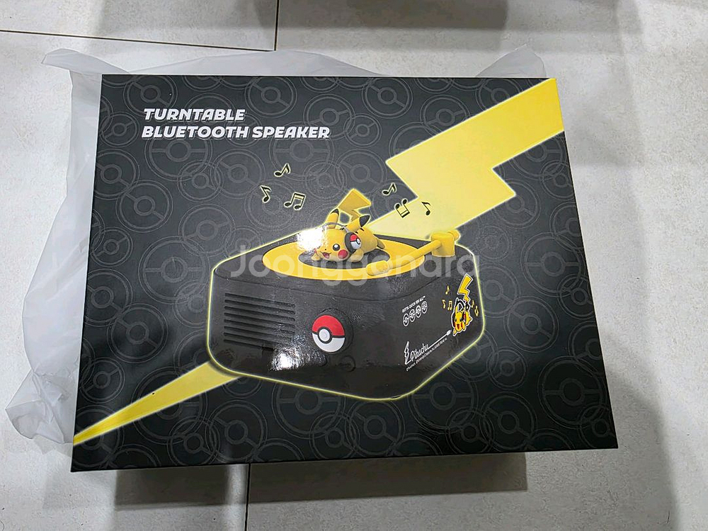 메타몽 팝업 피카츄 턴테이블 블루투스 스피커--1