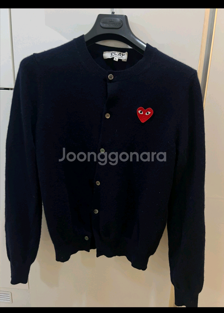 24fw 꼼데가르송 여성네이비가디건 M--0