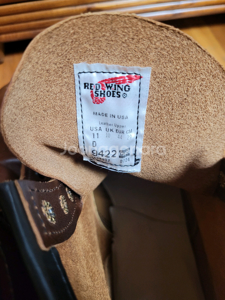 레드윙 벡맨 부츠 9422 시가 브라운 11D--4