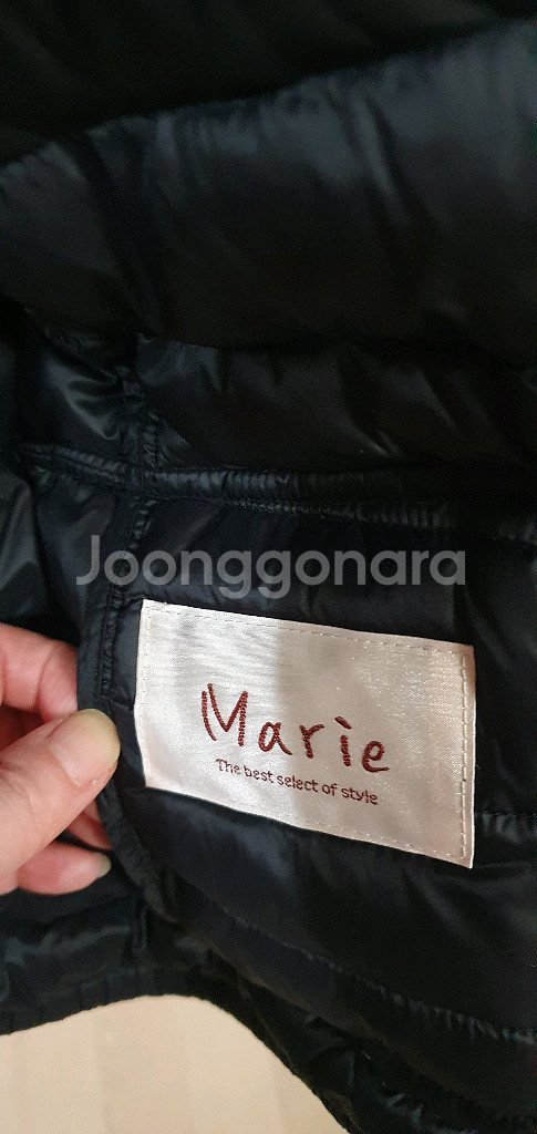 마리마켓 구스다운 패딩점퍼 s 반값택포1.5--3