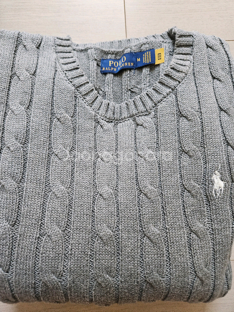 폴로 랄프로렌 케이블 코튼 니트--0