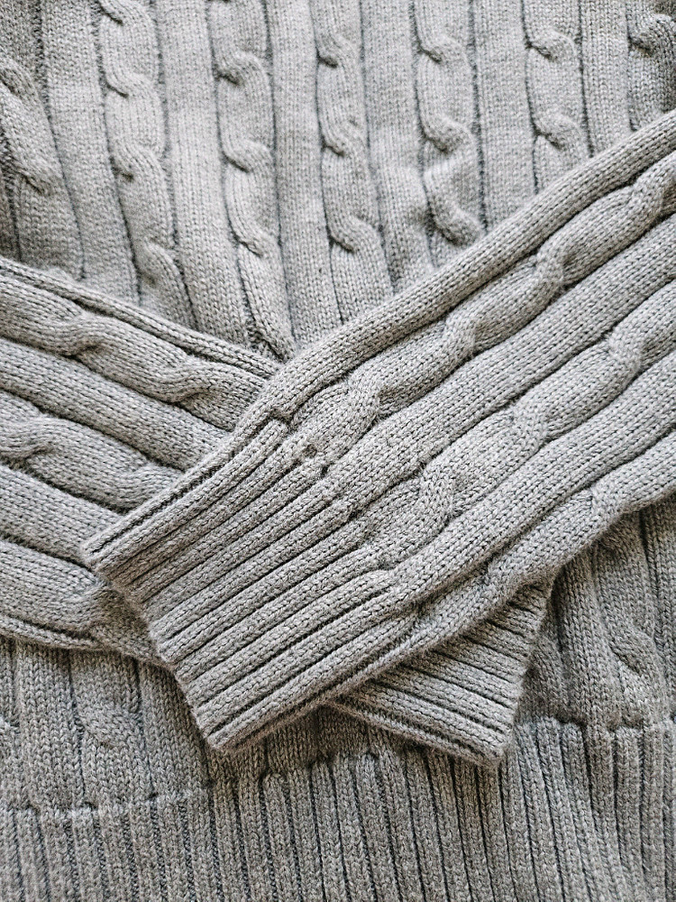 폴로 랄프로렌 케이블 코튼 니트--3