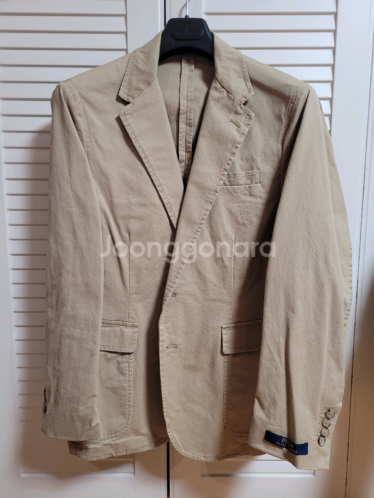 폴로 치노 블레이저 자켓 탄 L--0