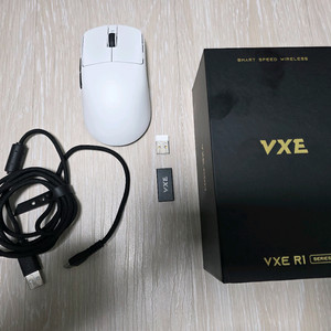 vxe r1 pro max 화이트 잠자리 무선 마우스