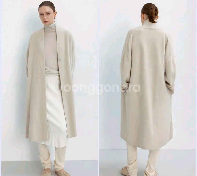 라쿤 니트 코트--2