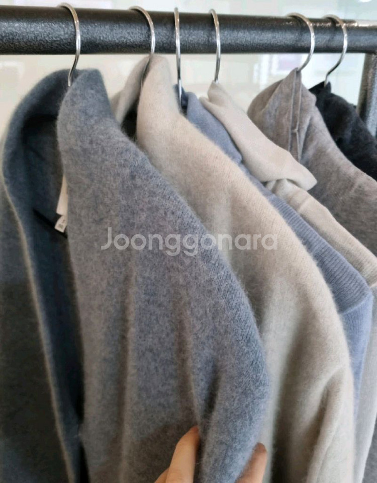 라쿤 니트 코트--1