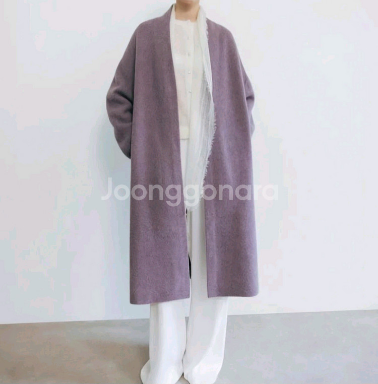 라쿤 니트 코트--3