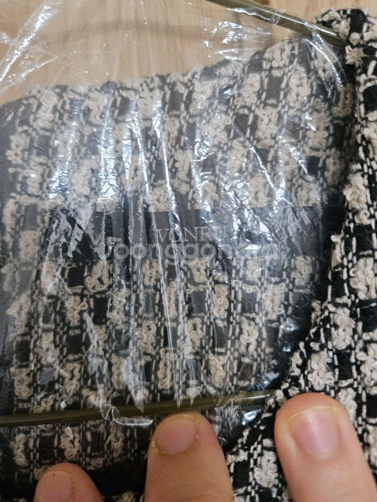 본루 트위드 원피스--2