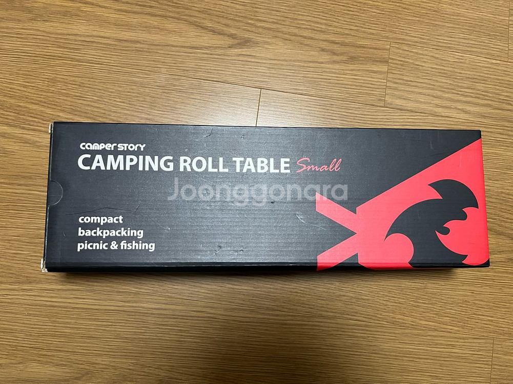 [새상품] 캠퍼스토리 캠핑 롤 테이블 S 다용도 초경량 접이식 폴딩 차박 사이드 백패킹--0