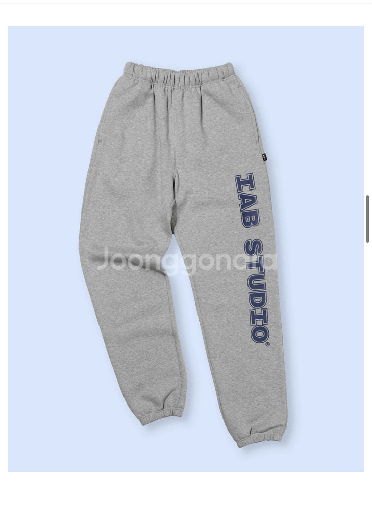 아이앱 스튜디오 스웨트팬츠 그레이 L사이즈 새상품--1
