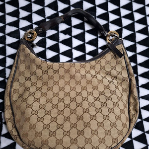 (정품)구찌 GG 캔버스 호보백