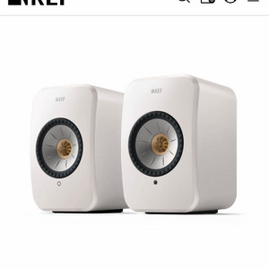 KEF LSX II 스피커 + S1 플로어스탠드 세트