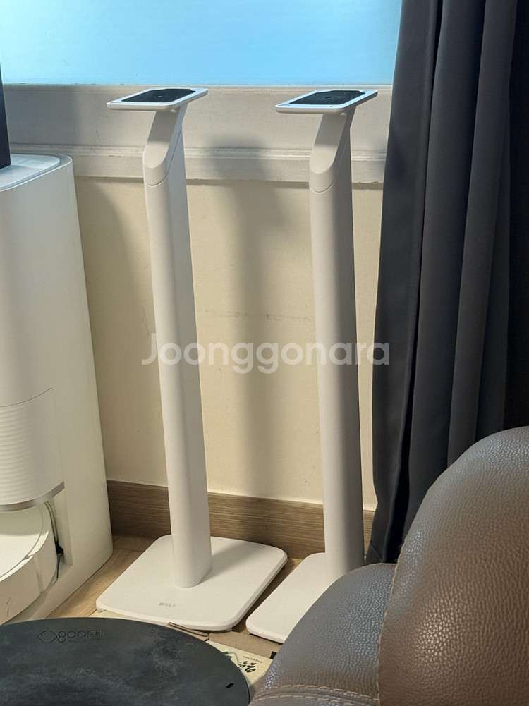 KEF LSX II 스피커 + S1 플로어스탠드 세트--3