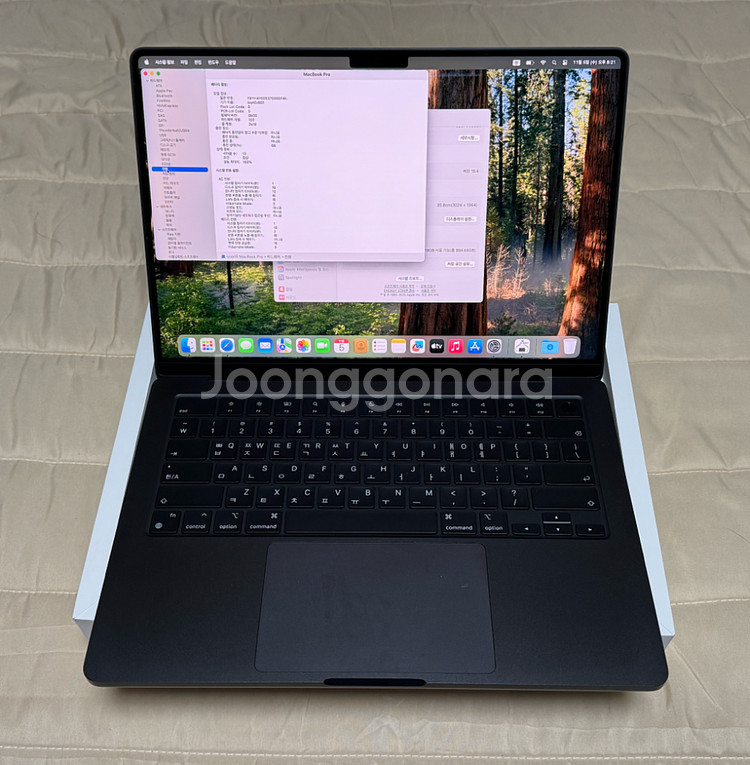 맥북프로 M4 Max 14인치 36GB/1TB 새상품급--0