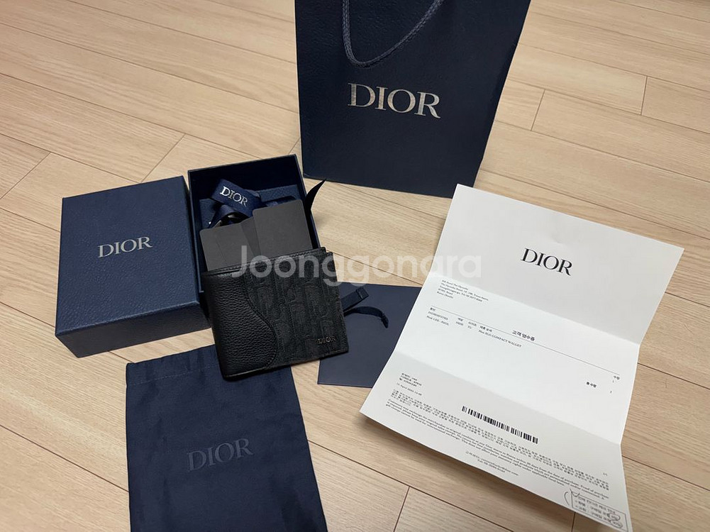 디올 오블리크 반지갑 신형--0