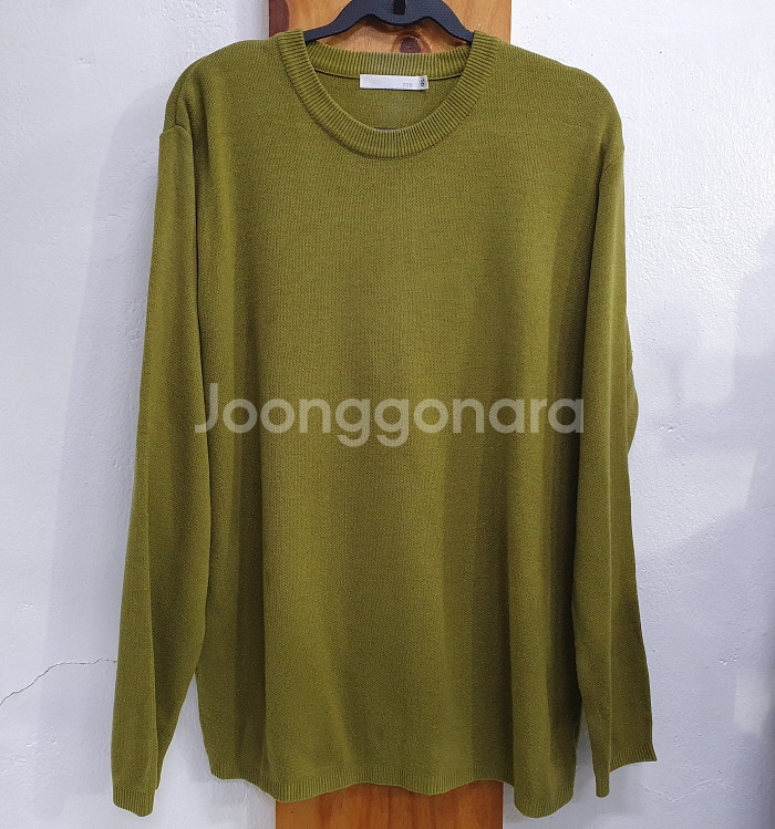 RUN 캐시미어 라운드넥 니트(100)--0